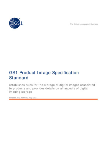 GS1 Product Image Specification Standard