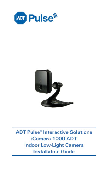 ADT Pulse Interactive Solutions ICamera-1000-ADT Indoor .