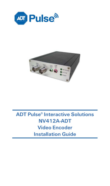 ADT Pulse Interactive Solutions NV412A-ADT Video Encoder .