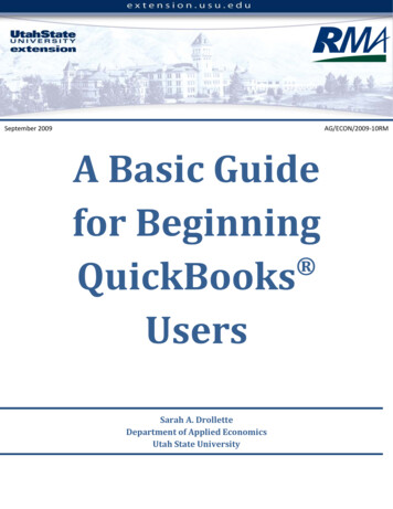 September 2009 AG/ECON/2009-10RM A Basic Guide For .
