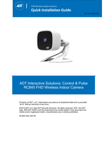 FHD Wireless Indoor Camera Quick Installation Guide