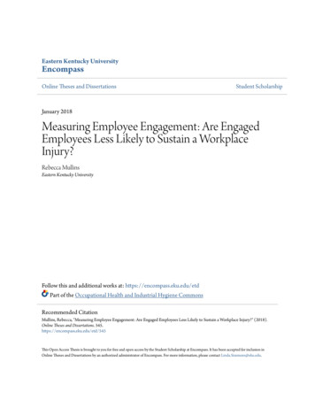 Measuring Employee Engagement: Are Engaged Employees 
