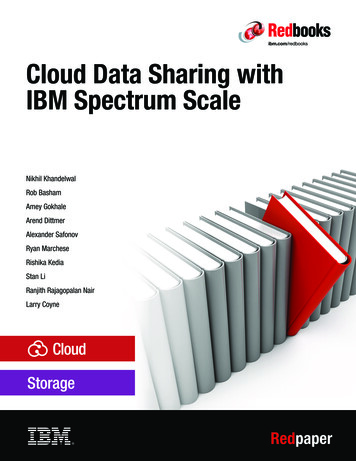 Cloud Data Sharing With IBM Spectrum Scale