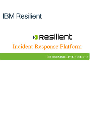 Incident Response Platform