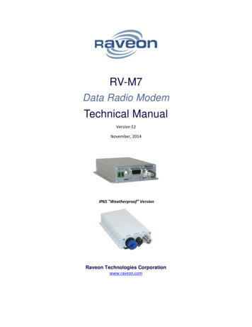 Technical Manual - Raveon