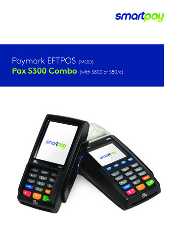 Paymark EFTPOS Pax S300 Combo (with S800 Or S80/c)