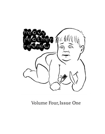 Volume Four, Issue One