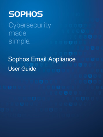 Sophos Email Appliance