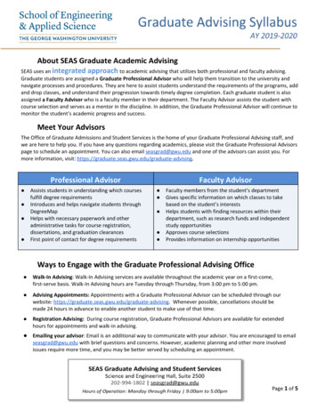 About SEAS Graduate Academic Advising