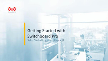 Getting Started With Switchboard Pro