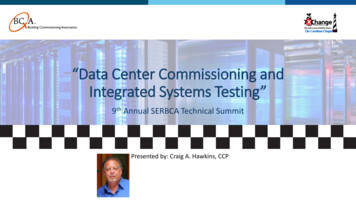 “Data Center Commissioning And Integrated Systems Testing”