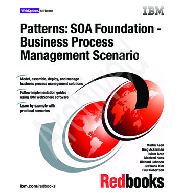 Patterns: SOA Foundation - Business Process Management .