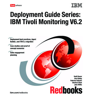 Deployment Guide Series: IBM Tivoli Monitoring V6