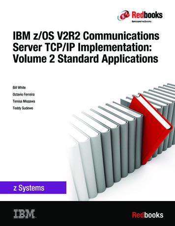 IBM Z/OS V2R2 CS TCP/IP Implementation Volume 2: 