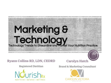 Marketing & Technology