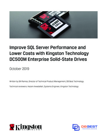 Improve SQL Server Performance And Lower Costs With .