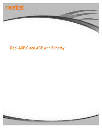 Stingray Cisco ACE Sept2012