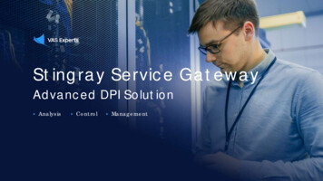 Stingray Service Gateway