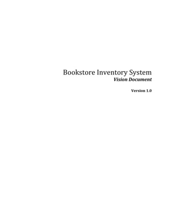Bookstore Inventory System Vision Final