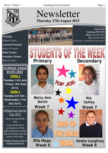 Goodooga Central School Newsletter