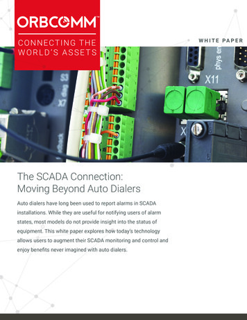 The SCADA Connection: Moving Beyond Auto Dialers