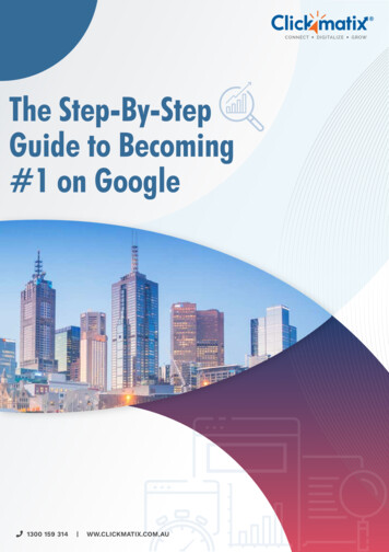 The Step-By-Step Guide To Becoming #1 On Google