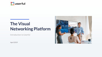 The Visual Networking Platform - 17. COMING IT Konferencija