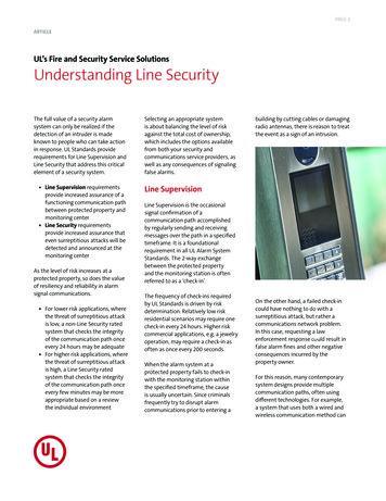 UL’s Fire And Security Service Solutions Understanding .