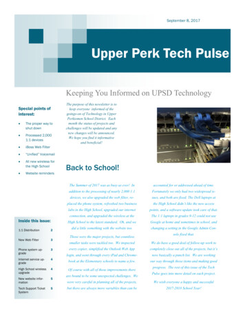 Keeping You Informed On UPSD Technology