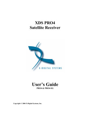 XDS Pro User's Guide