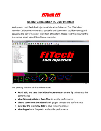 FiTech Fuel Injection PC User Interface - TOTAS