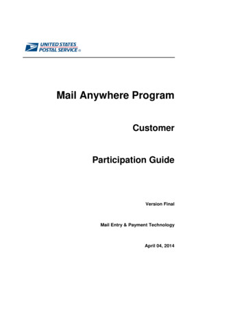 Mail Anywhere Program - WordPress 