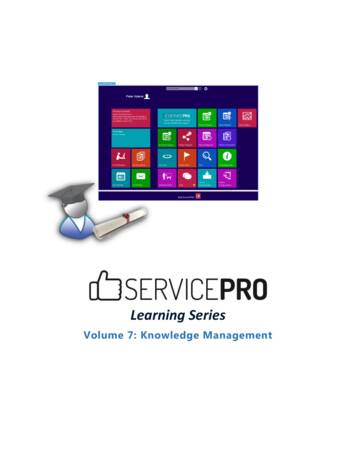 Learning Series - Servicepro.support