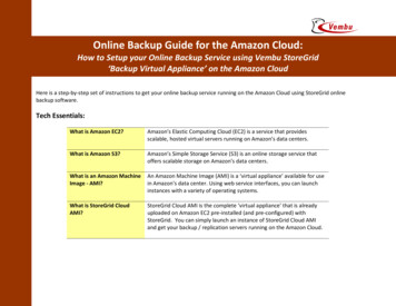 Online Backup Guide For The Amazon Cloud