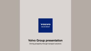 Volvo Group Presentation