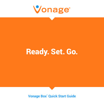 Ready. Set. Go. - Vonage