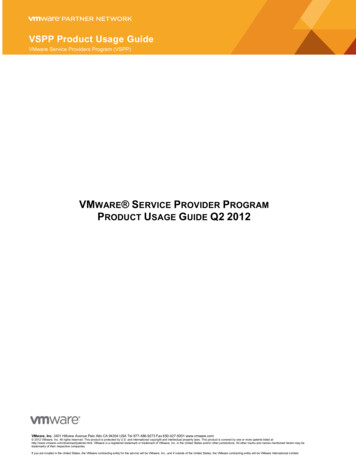 VSPP Product Usage Guide