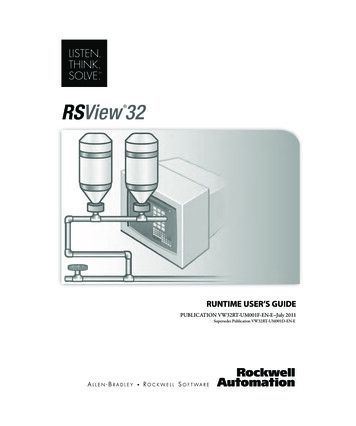 Runtime User's Guide - Rockwell Automation