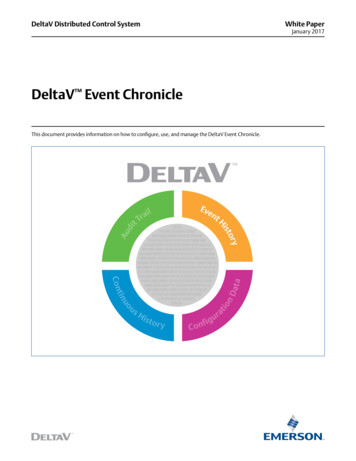 White Paper: DeltaV Event Chronicle - Emerson