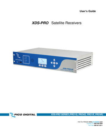 XDS-PRO Satellite Receivers